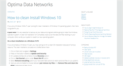 Desktop Screenshot of optimadata.org
